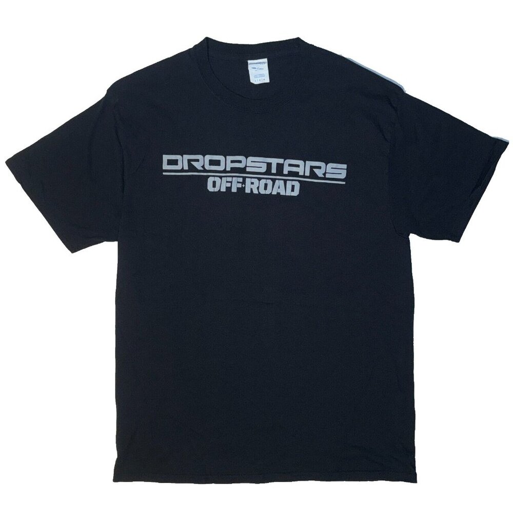 Dropstars Wheels Off Road Black Tshirt - L